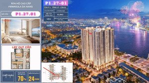 bán căn hộ 2pn, 2wc, 61.8m2 view biển mỹ khê peninsula đà nẵng giá 67 triệu/m2 giá tốt
