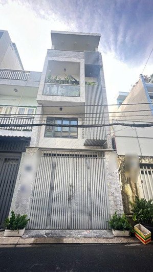 bán nhà phan văn trị p5 dt 5x17m nhà 4 lầu hxh 7m thông chỉ 7.9 tỷ