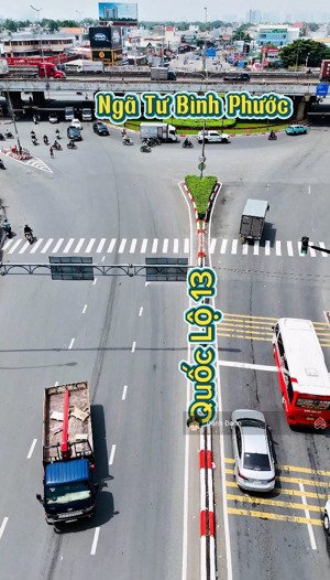 66tr/m2 nhà mặt tiền quốc lộ 13 mở rộng 60m - 1.807.4m2 ngang 33m - siêu tốt đầu tư kinh doanh