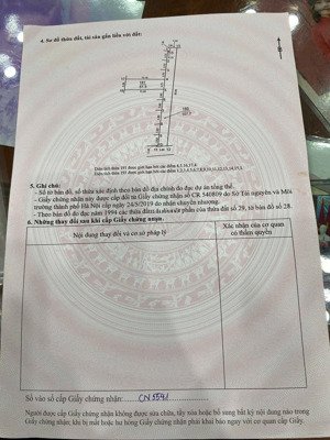 bán đất có nhà cấp 4, 51.3m², đường ô tô, thôn võng la, võng la, đa - hn giá 3 tỷ