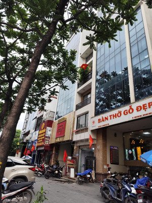 siêu hiếm! bán toà nhà mặt phố khuất duy tiến 100m2 9 tầng mt 15m dòng tiền 200tr/tháng giá cực tôt
