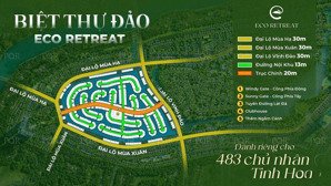 giữ chỗ biệt thự đảo giới hạn chỉ 483 căn dự án ecoretreat dành có quý cư dân tinh hoa