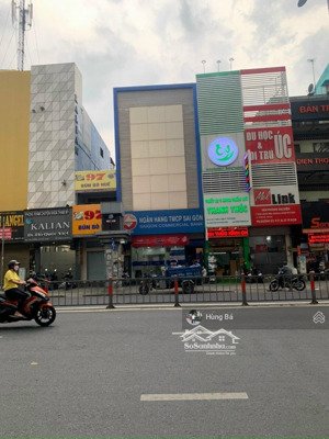 siêu phẩm sân bay! bán nhà 4 tầng mặt tiền trường sơn - dt: 10 x 22m - hđt: 160tr/th. giá 42 tỷ