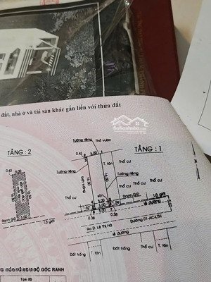 nhà mặt tiền - vị trí đẹp, chỉ cách lê thị hà 30m - rộng 5m