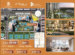 độc quyền căn 1pn + view ngoại khu biệt thự & công viên không gian sống xanh giữa lõi đô thị!