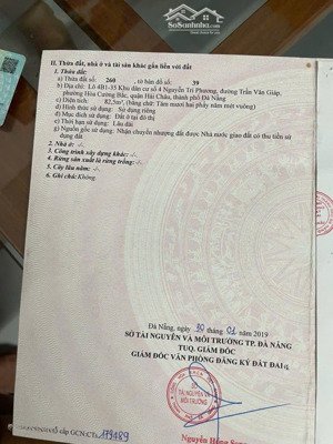 bán đất tại trần văn giáp, hòa cường , hải châu, chỉ với 6,4 tỷ tại lõi trung tâm mới tại đà nẵng