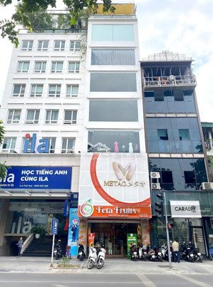 chuyển nhượng mặt tiền tôn thất tùng, bến thành, q 1 - 5x20m - 6 tầng - hđt 140tr/tháng - giá 40 tỷ