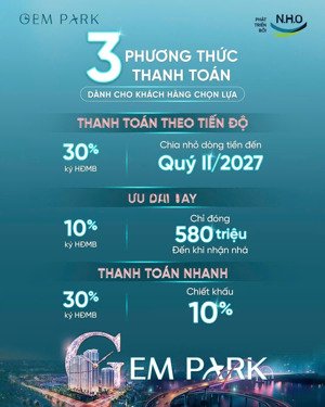 đầu tư đón sóng hải phòng với gem park căn hộ chuẩn hàn quốc đầu tiên