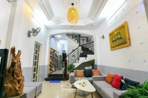 hiếm! bán nhà 2 mặt thoáng đường nhựa 8m ngay phan đăng lưu, bt. (4,5x17m) 4 tầng mới. chỉ 13,5 tỷ