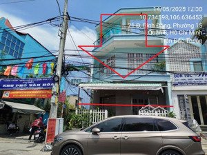 chủ cần bán gấp nhà 2 mặt tiền đường bình đông, phường 15, quận 8 chỉ 22 tỷ