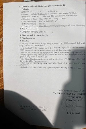 bán đất tặng nhà mái tôn, tại 88 đường xuân thới sơn 31, 1,3 tỷ, 75,7m2 giá siêu hời