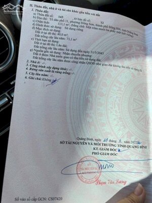 BÁN ĐẤT NỀN QUẢNG BÌNH