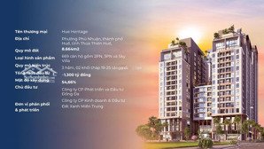 huế heritage - căn hộ chung cư cao cấp đống đa - vị trí siêu đắc địa, giá bán hấp dẫn, đăng kí ngay