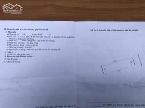 Bán đất MT đường VÕ NHƯ HƯNG, đối diện ĐH Kinh Tế , DT 80m2 giá 7ty5 LH 0942992361