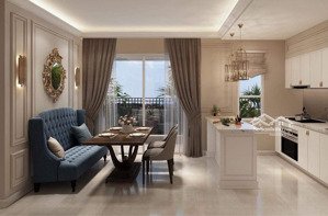 nội thất luxury cho thuê saigon mia 2 phòng căn góc - view đẹp resort- độc nhất có sân vườn
