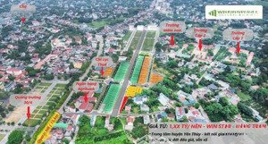 dự án win star hàng trạm đất đô thị trung tâm tại thị trấn hàng trạm, hòa bình