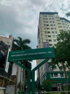 CẦN BÁN CĂN HỘ SACOMREAL 584 - DIỆN TÍCH 76M2, 2 PHÒNG NGỦ, GIÁ BÁN 3 TỶ, SỔ HỒNG LÂU DÀI