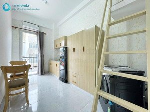 cho thuê chdv đi bộ sang dh văn lang - full nội thất máy giặt riêng - đường đặng thuỳ trâm