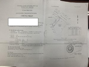 mặt tiền trần thái tông rộng 20m có lề- gần nút giao trường chinh - 112m - 5,14x22m