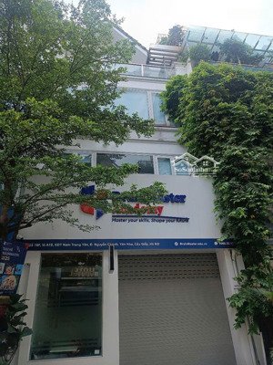 cho thuê nhà ngõ 23 phố đỗ quang diện tích 75 mét mặt tiền 5 mét x 6 tầng nhà mới