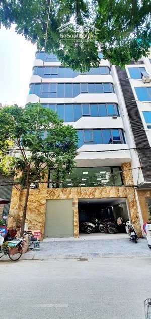 chính chủ bán tòa văn phòng dương khuê. 130m/10 tầng.mặt tiền 9,6m.2 thoáng,3 ôtô tránh,dt thuê 2tỷ