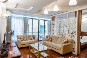 cho thuê 1n1k 60m2 hàng bài, gần tràng tiền plaza, full đồ, thang máy, có ban công, 13,5 triệu vnd