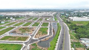 đất nền saigon village gđ2 xã long hậu cần giuộc long an, mặt tiền đường hẻm xe hơi, giá đầu tư f0