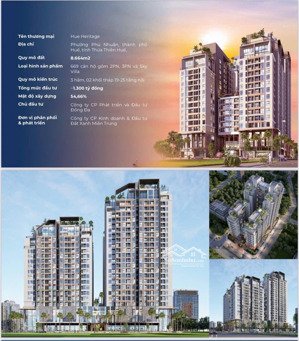 độc quyền giỏ hàng căn hộ hot nhất thành phố huế - nhận booking sớm nhất hue heritage