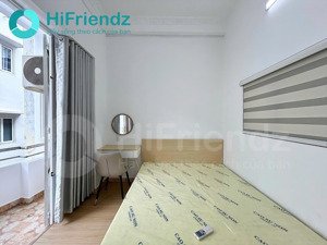 cho thuê căn hộ 1pn, ban công, máy giặt riêng, full nt free xe được nuôi pet sát bên cb lê văn tám