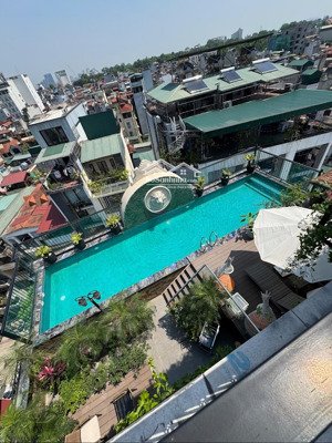 cc gửi bán toà nhà mặt phố - kim mã - ba đình - lô góc 4 thoáng - bể bơi - 300m 3xx tỷ(x mini)