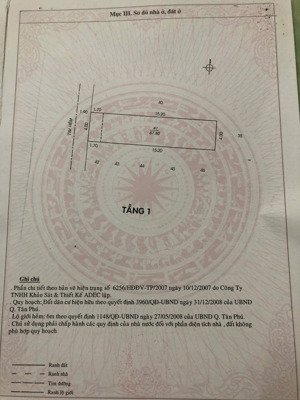 bán nhà hẻm xe hơi 4m, dt 4x17m thông đường độc lập, p. tân quý, q. tân phú