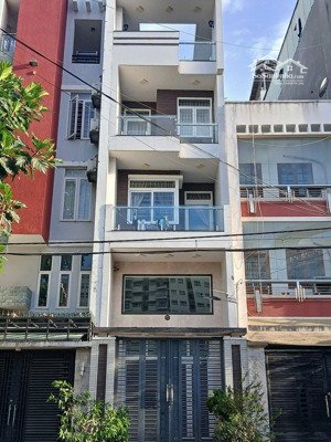 chỉ 9,5 tỷ nhà đẹp mt đường số 14 quận 6. 5 tầng