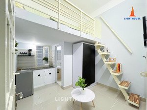 căn duplex full nội thất như hình, gần đh văn lang bình thạnh