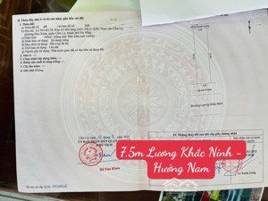 chủ gởi bán 2 lô đất lẻ đường 7,5m lương khắc ninh - hòa xuân - hướng nam - bắc ,vị trí đẹp .