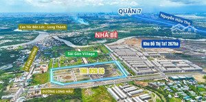 đất nền kdc sổ riêng giáp đường lê văn lương huyện nhà bè giá dưới 2 tỷ 6, 80m2, có vay ngân hàng