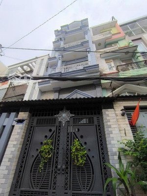 bán nhà hẻm 385 lê văn thọ p9-gv. dt: 5x18 cn 80m2. nhà 1 trệt 3 lầu giá chỉ 9.5 tỷ tl