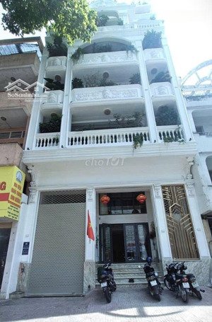 ngộp bank bán tòa nhà mặt tiền lê quang định, bình thạnh - hầm 6 tầng- hdt 160 triệu - giá 42 tỷ