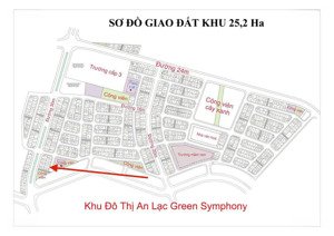 em bán lô 136m2, view hoa, thoáng vĩnh viễn, khu 25ha vân canh