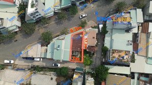 bán nhà kinh doanh đường hoàng hoa thám 2 mặt tiền trước sau nở hậu. giá tốt tại đông hoà