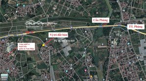 bán đất mặt đường 421 hiệp thuận, phúc thọ ngay sát cầu phùng