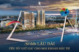 đầu tư nhẹ sinh lời thật! regal residence signature mở bán giai đoạn đầu với giá cực hấp dẫn