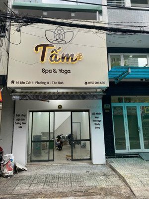 cho thuê nhà mặt tiền 66 bàu cát 1, tân bình (giao đồng đen - nguyễn hồng đào) - giá 18tr