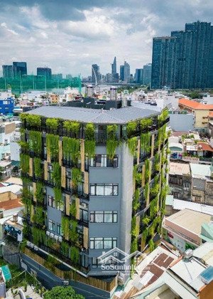 45tỷ - tòa chdv - dương quảng hàm - 12x23m/ 266m2 - hầm6tầng - 25chdv + penhouse (ngay văn lang)