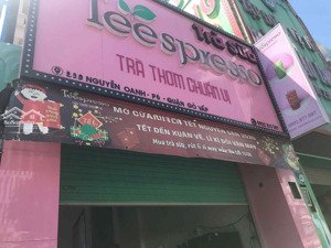 sang nhượng quán trà (hoặc sang lại mbkd) sữa mặt tiền nguyễn oanh, gò vấp