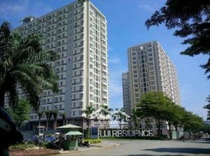 bán căn góc fuji residence, p. phước long b, quận 9, dt 56m2, 1pk 1pn 1wc có ban công, có nội thất