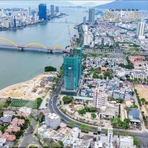 căn 3pn sun ponte view trực diện sông hàn, view cầu rồng, bắn pháo hoa quốc tế -dt: 91.1 m2