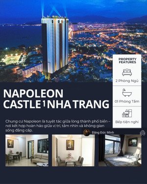 đầy đủ vat tầng đẹp, view cực phẩm! cc napoleon castle i 2,1 tỷ full nội thất mới 100%