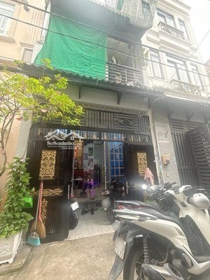 bán nhà gần chợ lê văn quới, bình tân, hẻm ôtô thông 5m, 36m2 (3,8x10) 2 tầng, khu chợ kd mua bán