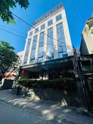 vip siêu phẩm building tây hồ - võng thị - tầng thang máy - mặt phố - mặt tiền khủng 13m - hầm gara