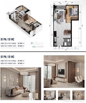 căn hộ phân khúc 1t - mặt tiền ql13 - liền kề khu đô thị vạn phúc